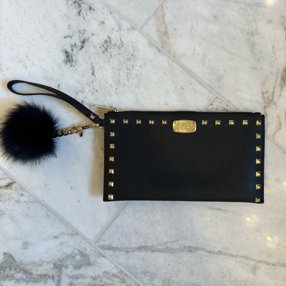 Black Michael Kors clutch